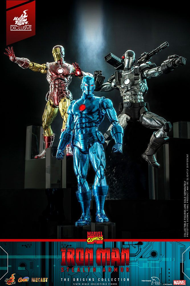 Marvel Comics Diecast Actionfigur 1/6 Iron Man (Stealth Armor) Hot Toys Exclusive 33 cm Hot Toys