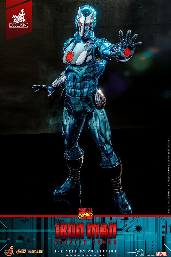 Marvel Comics Diecast Actionfigur 1/6 Iron Man (Stealth Armor) Hot Toys Exclusive 33 cm Hot Toys