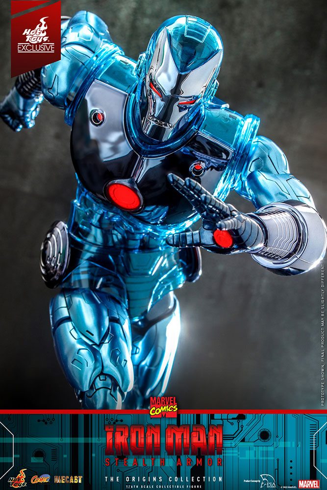Marvel Comics Diecast Actionfigur 1/6 Iron Man (Stealth Armor) Hot Toys Exclusive 33 cm Hot Toys