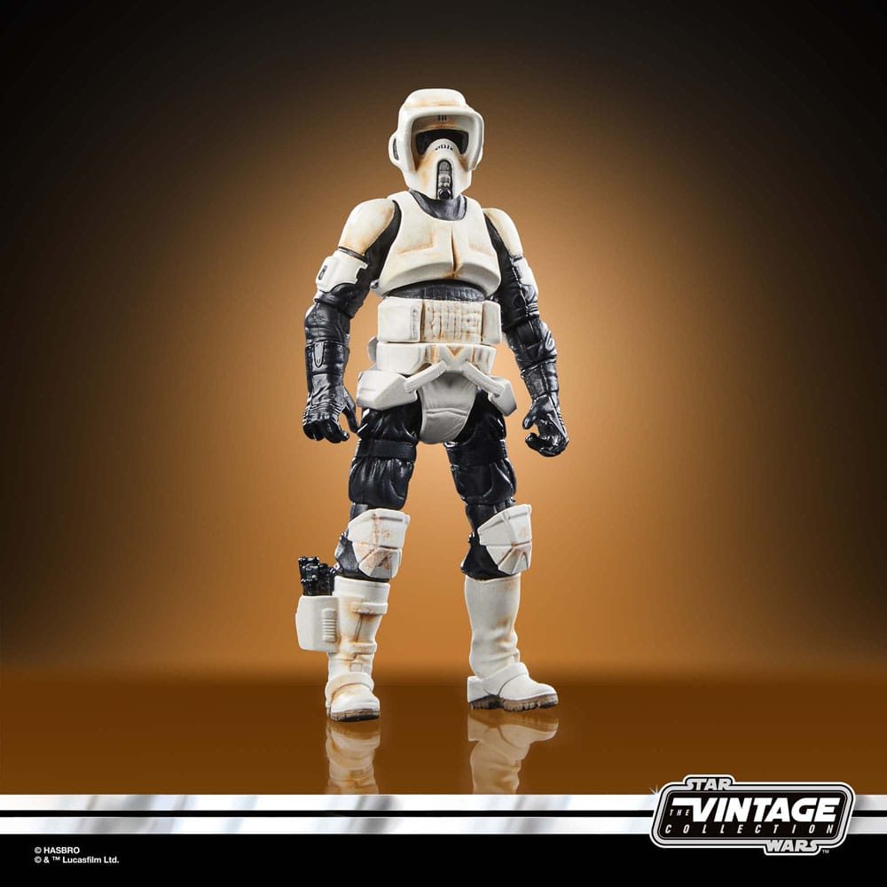 Star Wars - The Mandalorian Speeder Bike mit Scout Trooper & Grogu Vintage Collection Actionfigur