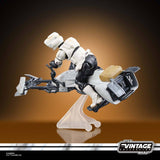 Star Wars - The Mandalorian Speeder Bike mit Scout Trooper & Grogu Vintage Collection Actionfigur