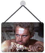 Terence Hill Blechschild Terence Hühnchen 16,5 x 11,5 cm