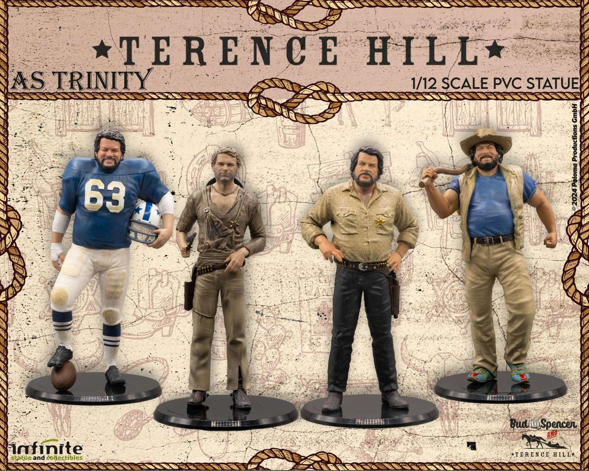 Terence Hill als Trinity 15 cm 1/12 PVC Statue Infinite Statue