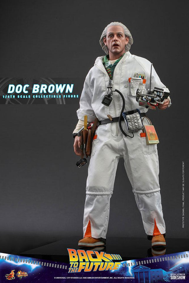 Zurück in die Zukunft Movie Masterpiece Actionfigur 1/6 Doc Brown 30 cm Hot Toys
