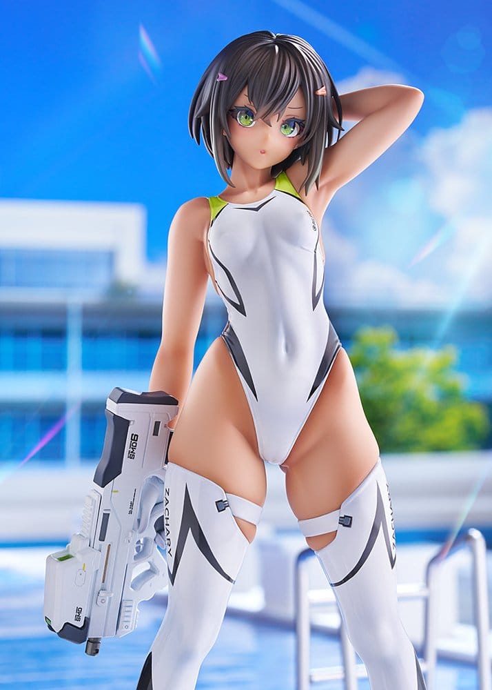 Amakuni Arms Note Buchou-chan Of The Swimming Club White Swimsuit Ver. 1/7 Figur