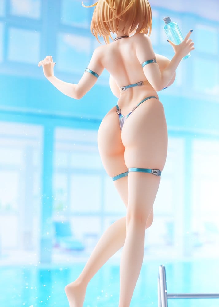 Amakuni Bunny Suit Planning Sophia F. Shirring High-cut Swimsuit Ver. 1/6 Statue