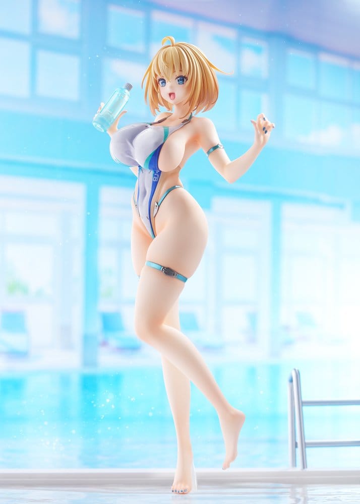 Amakuni Bunny Suit Planning Sophia F. Shirring High-cut Swimsuit Ver. 1/6 Statue