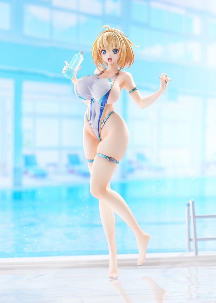 Amakuni Bunny Suit Planning Sophia F. Shirring High-cut Swimsuit Ver. 1/6 Statue