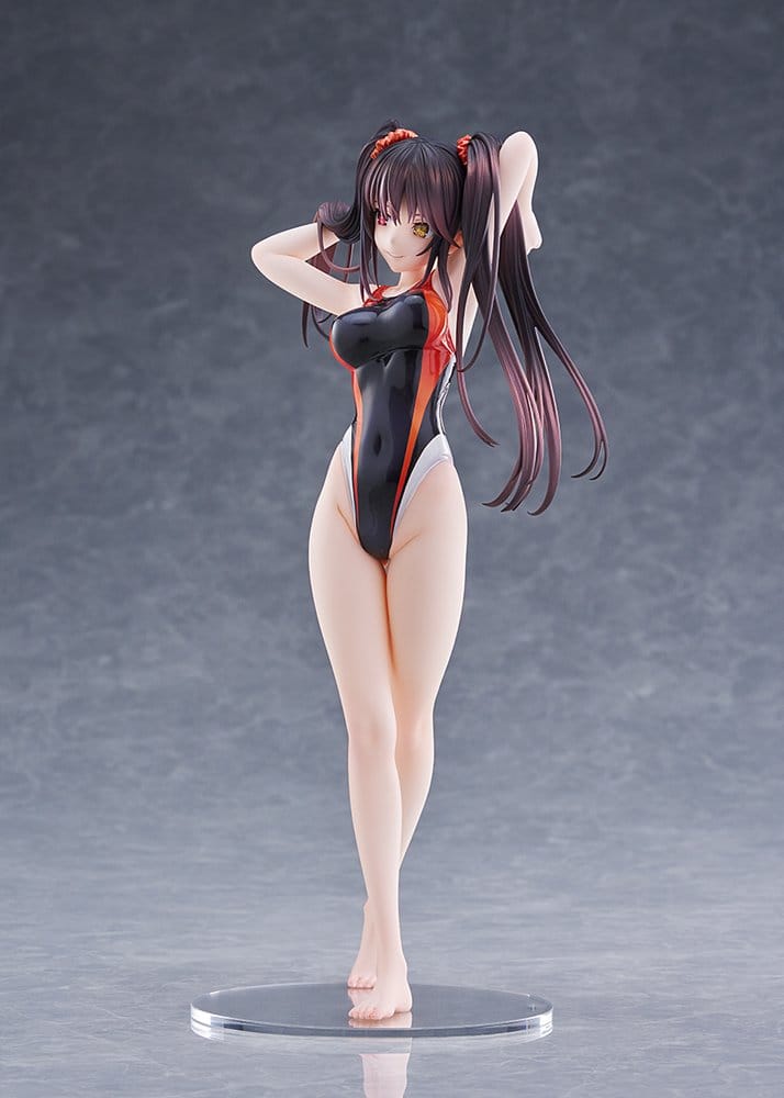 Amakuni Date A Live Kurumi Tokisaki Swimsuit Silhouette Swimwater Ver. 1/7 Figur