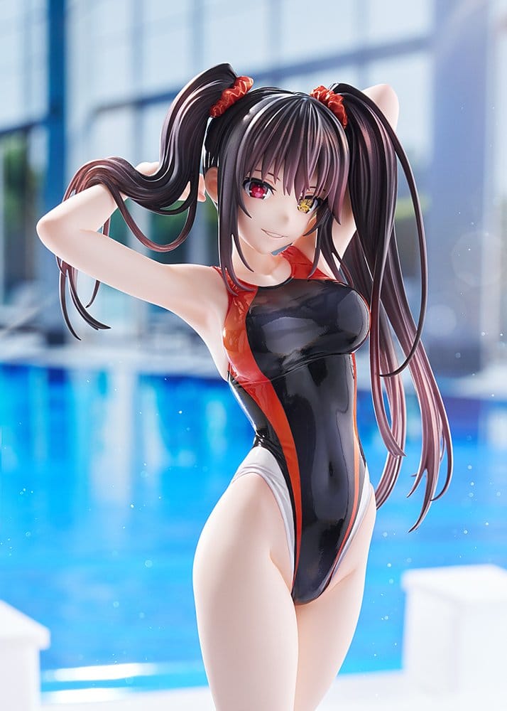 Amakuni Date A Live Kurumi Tokisaki Swimsuit Silhouette Swimwater Ver. 1/7 Figur