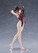 Amakuni Date A Live Kurumi Tokisaki Swimsuit Silhouette Swimwater Ver. 1/7 Figur