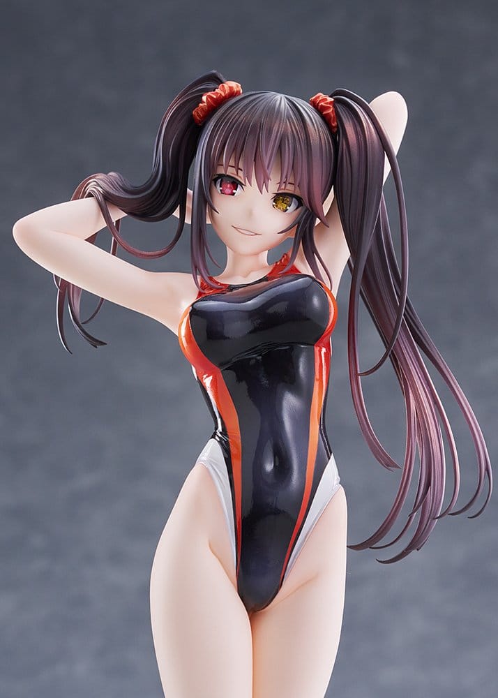 Amakuni Date A Live Kurumi Tokisaki Swimsuit Silhouette Swimwater Ver. 1/7 Figur