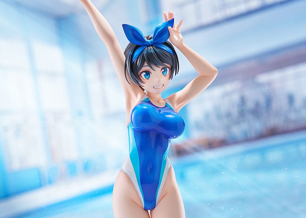 Amakuni Rent-a-Girlfriend Ruka Sarashina Competition Swimsuit Ver. 1/7 Statue