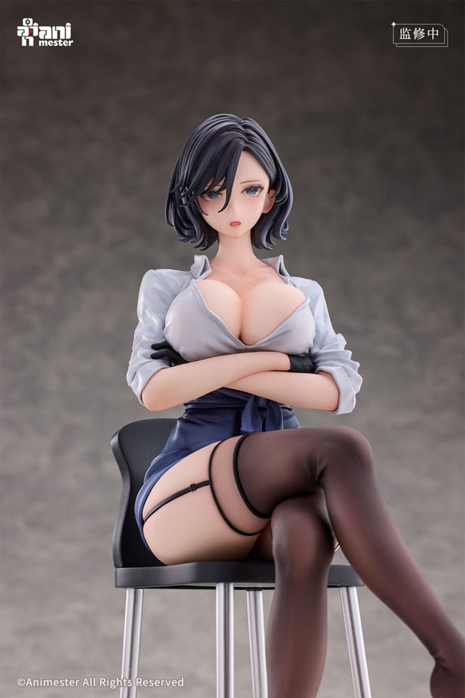 AniMester Original Character After-School Art Instruction Rumi 1/6 Statue