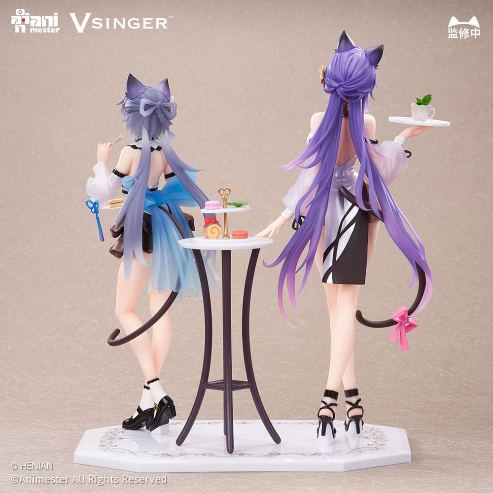 AniMester Vsinger Luo Tianyi & Mo Qingxian Tea Time Melody Ver. 2er-Pack 1/7 Statuen