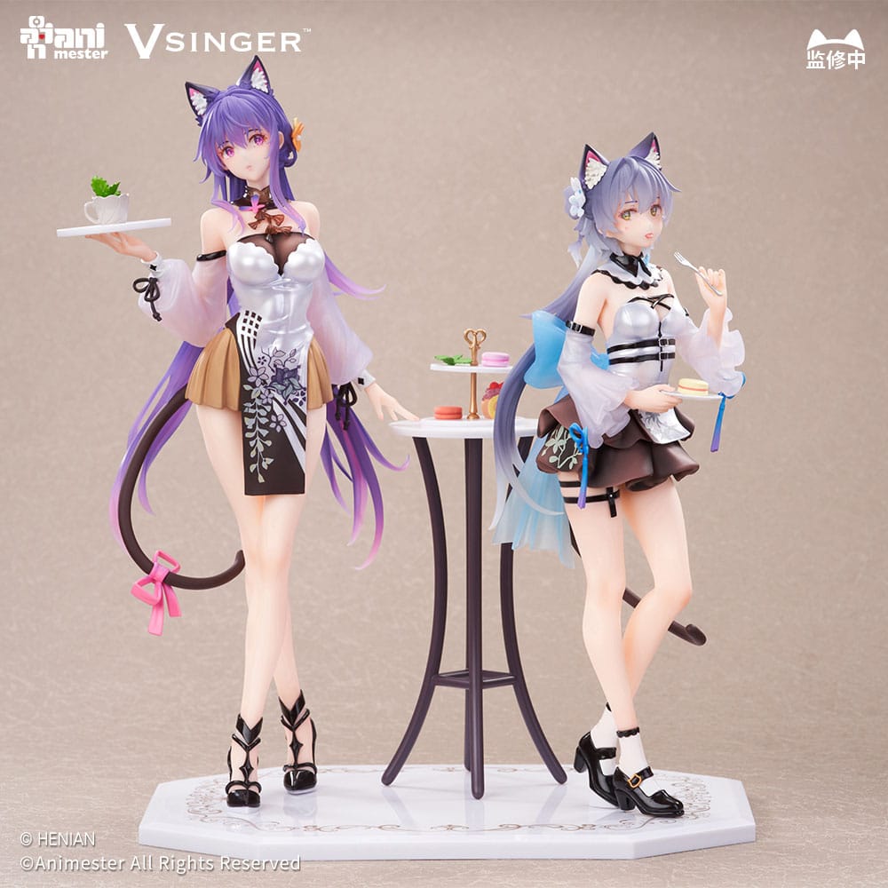 AniMester Vsinger Luo Tianyi & Mo Qingxian Tea Time Melody Ver. 2er-Pack 1/7 Statuen