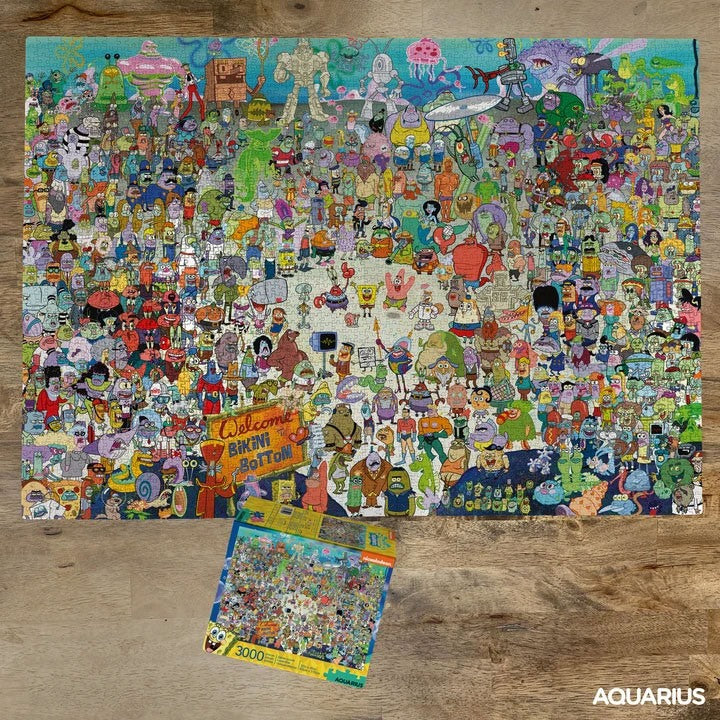 Aquarius SpongeBob Bikini Bottom Puzzle (3000 Teile)
