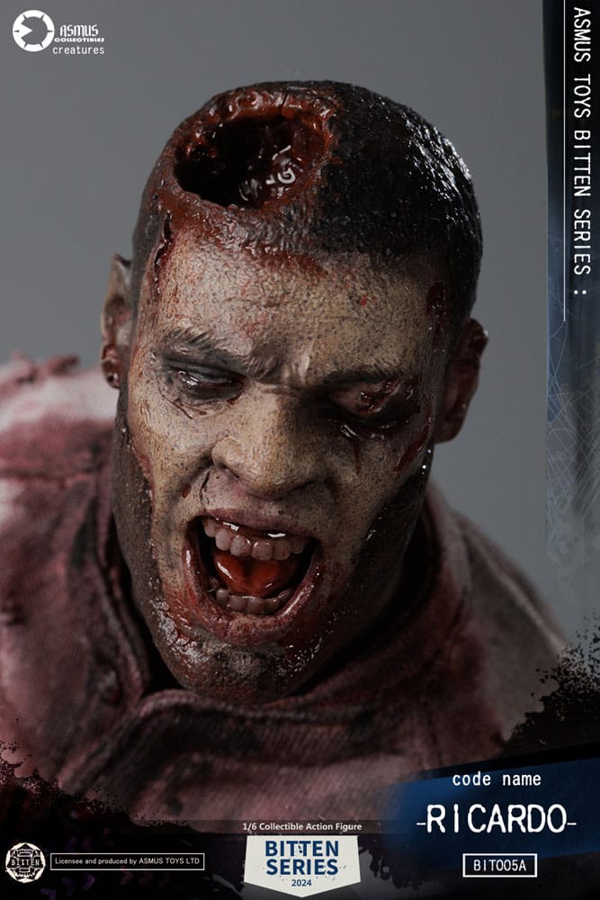 Asmus Collectible Toys Bitten Ricardo Zombie 1/6 Actionfigur