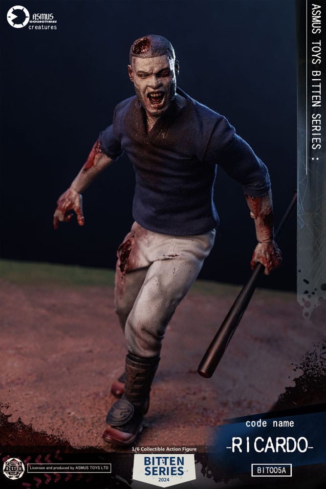 Asmus Collectible Toys Bitten Ricardo Zombie 1/6 Actionfigur