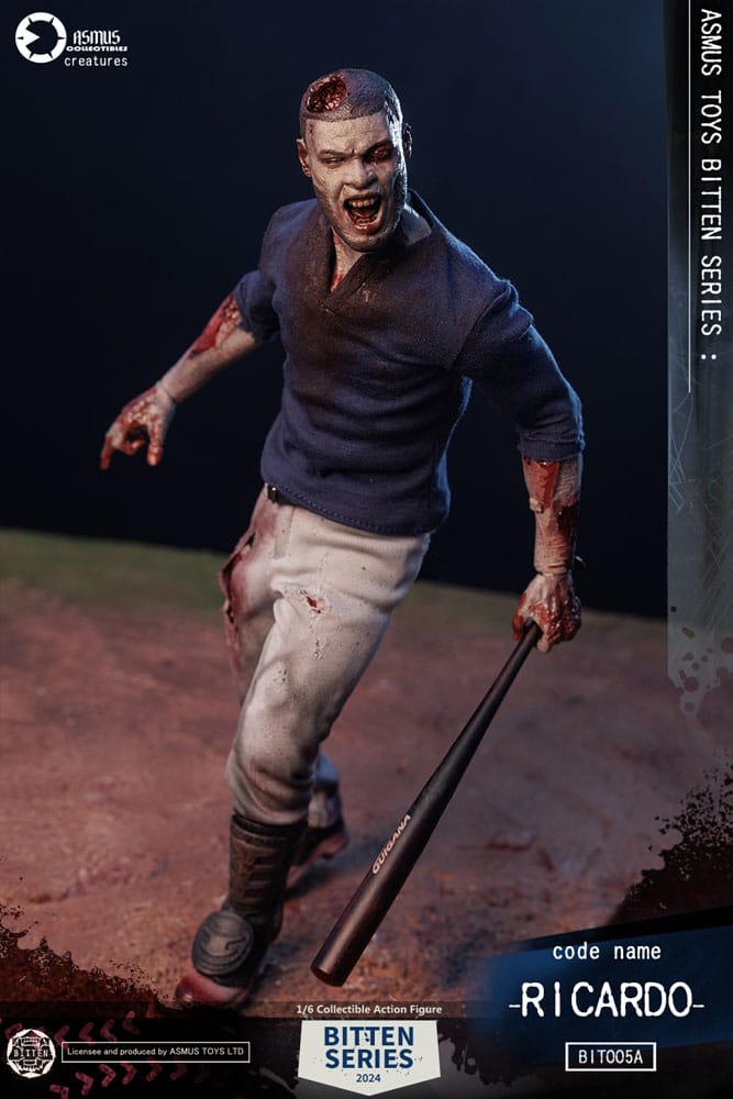 Asmus Collectible Toys Bitten Ricardo Zombie 1/6 Actionfigur