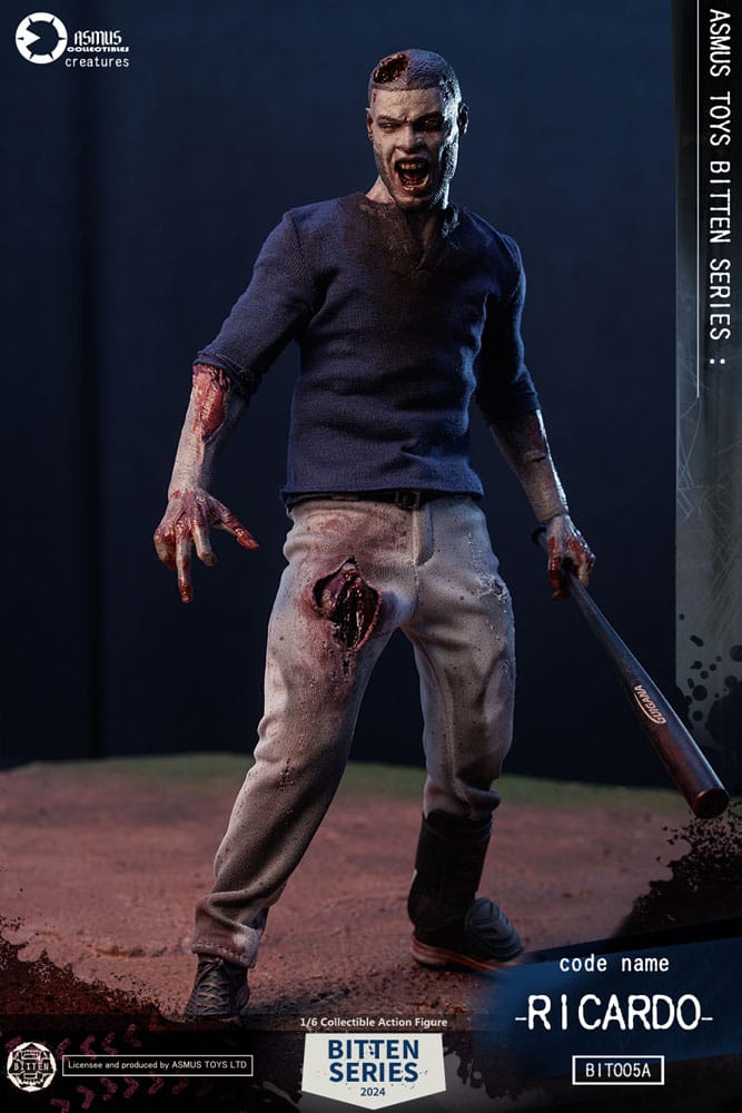 Asmus Collectible Toys Bitten Ricardo Zombie 1/6 Actionfigur