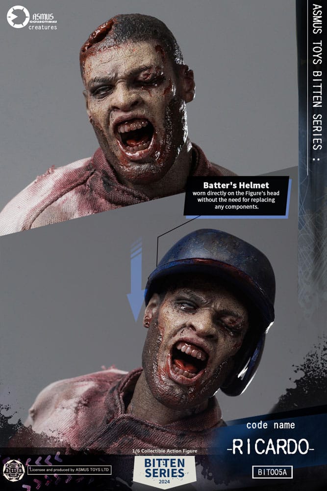 Asmus Collectible Toys Bitten Ricardo Zombie 1/6 Actionfigur