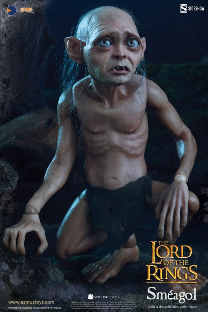Asmus Collectible Toys Herr der Ringe Sméagol Gollum 1/6 Actionfigur