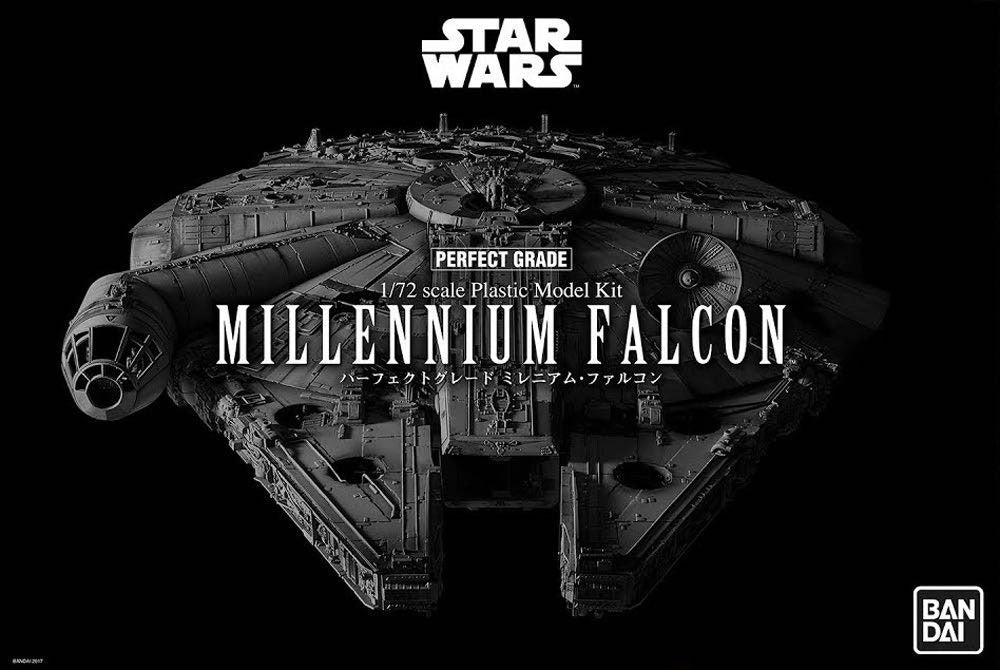 Bandai Star Wars Star Wars Episode IV Millennium Falke Perfect Grade 1/72 Modellbausatz