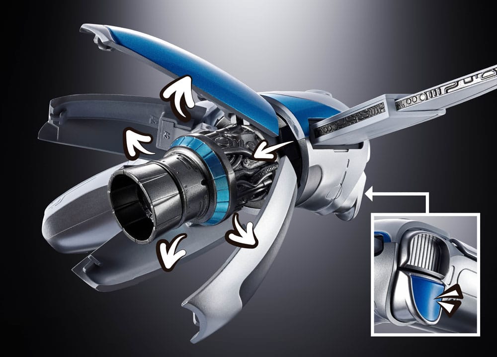 Bandai Tamashii Nations Astro Bot Astro Bot & Dual Speeder Chogokin Actionfigur