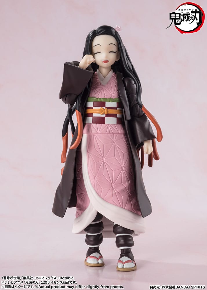 Bandai Tamashii Nations Demon Slayer Kimetsu no Yaiba Nezuko Kamado S.H. Figuarts Actionfigur