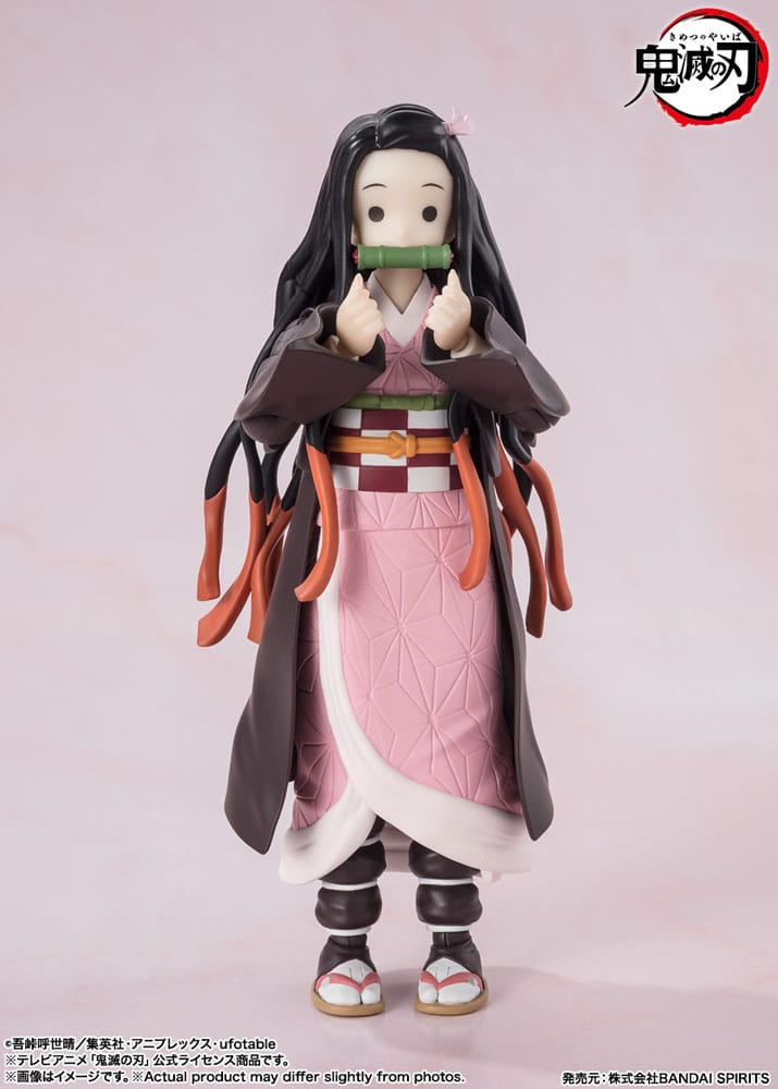 Bandai Tamashii Nations Demon Slayer Kimetsu no Yaiba Nezuko Kamado S.H. Figuarts Actionfigur
