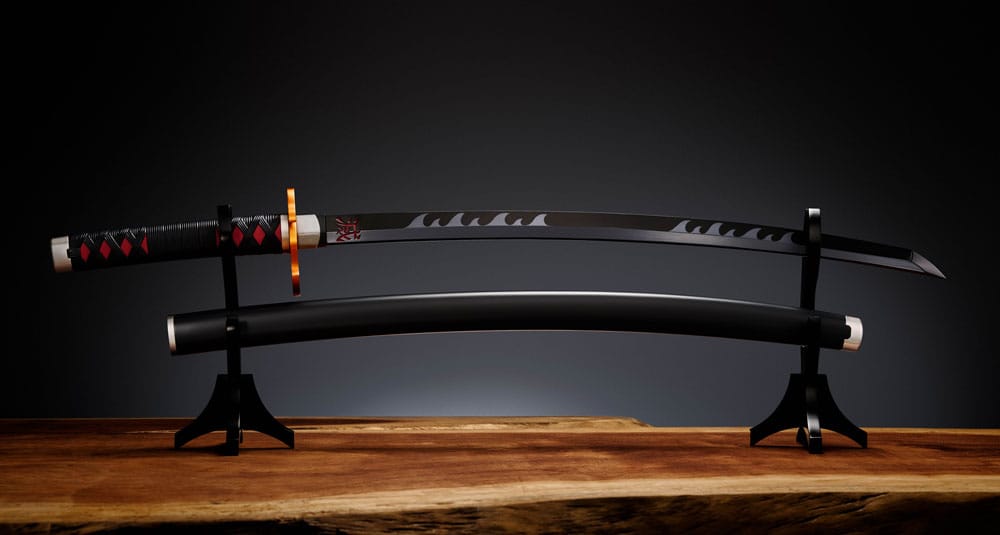 Bandai Tamashii Nations Demon Slayer Kimetsu No Yaiba Nichirin Schwert (Tanjiro Kamado) Kyojuro Rengoku´s Sword Gueard