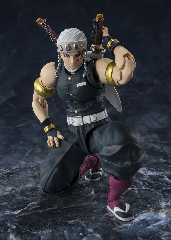 Bandai Tamashii Nations Demon Slayer Kimetsu no Yaiba Uzui Tengen S.H.Figuarts Actionfigur