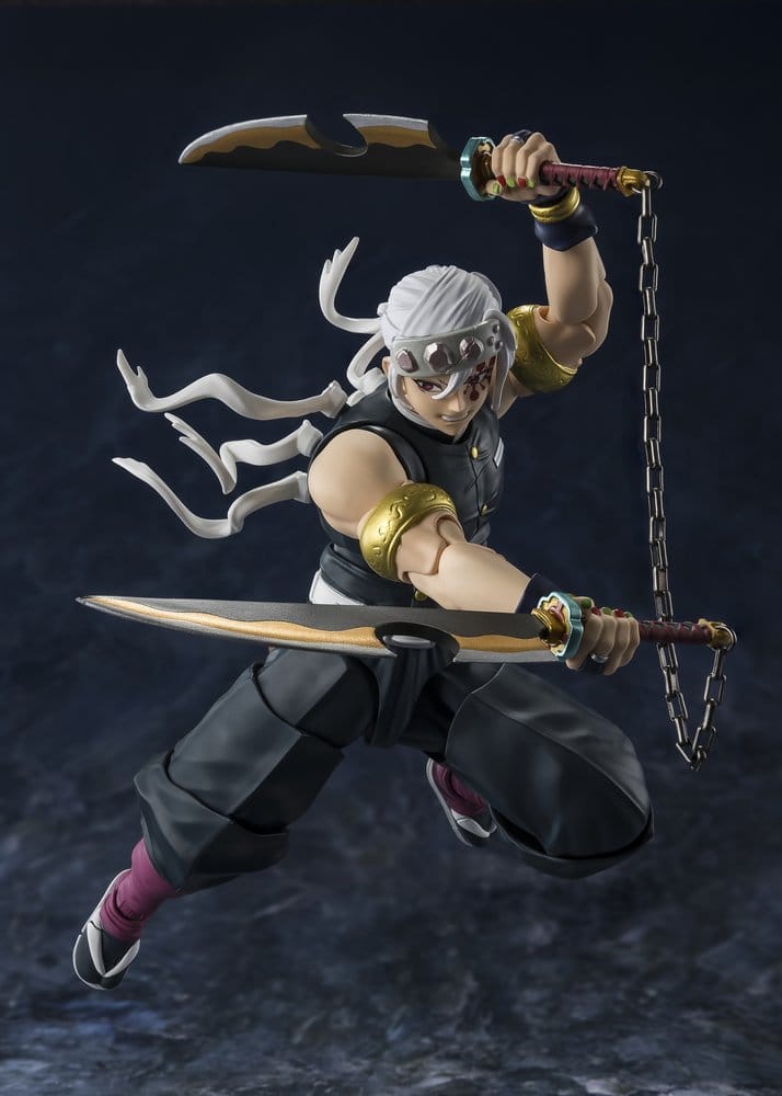 Bandai Tamashii Nations Demon Slayer Kimetsu no Yaiba Uzui Tengen S.H.Figuarts Actionfigur