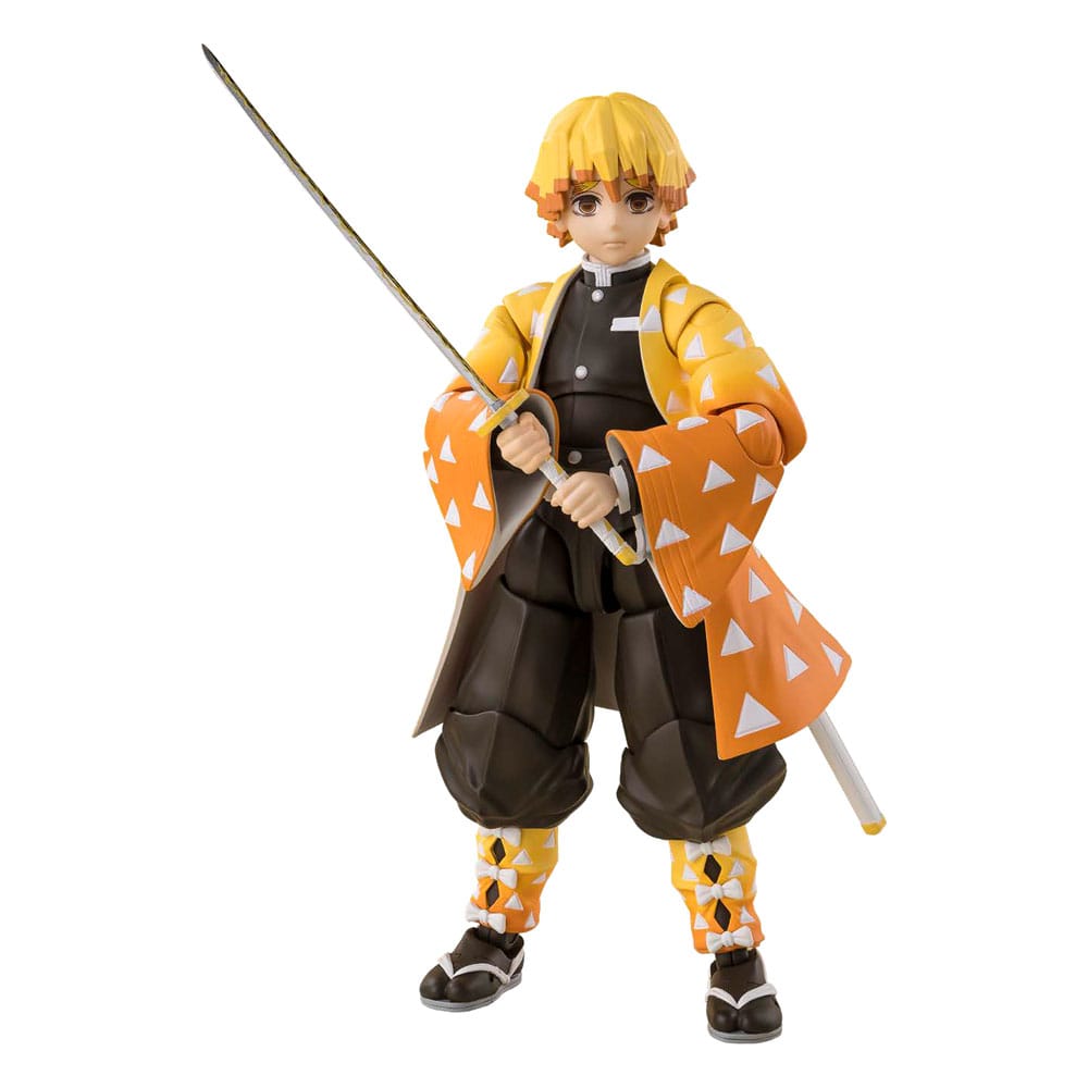 Bandai Tamashii Nations Demon Slayer Kimetsu no Yaiba Zenitsu Agatsuma S.H. Figuarts Actionfigur