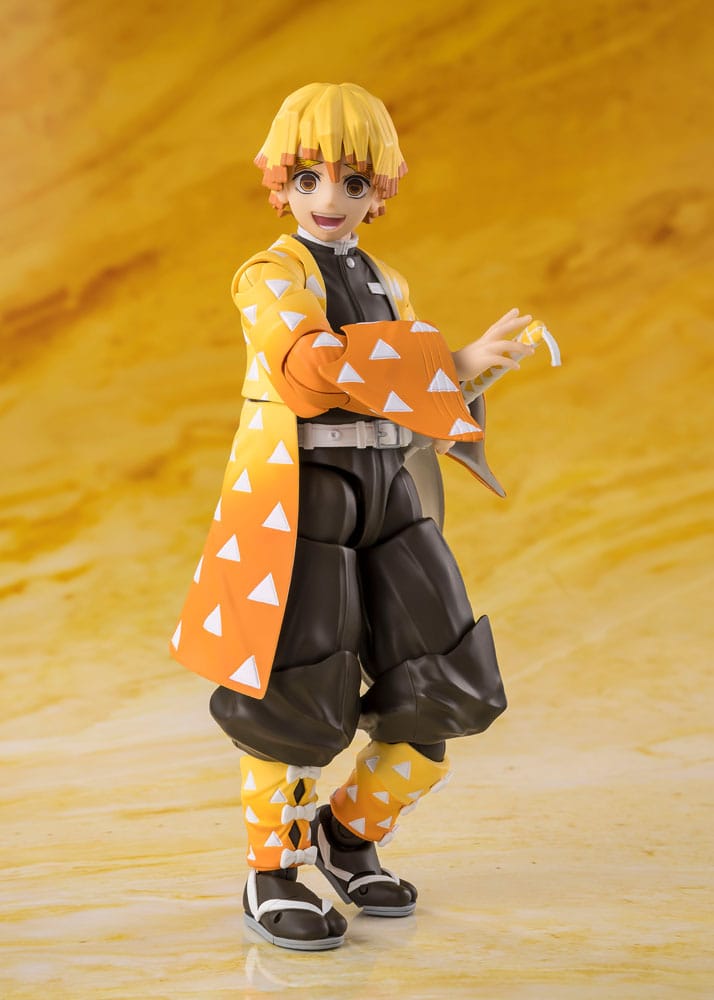 Bandai Tamashii Nations Demon Slayer Kimetsu no Yaiba Zenitsu Agatsuma S.H. Figuarts Actionfigur