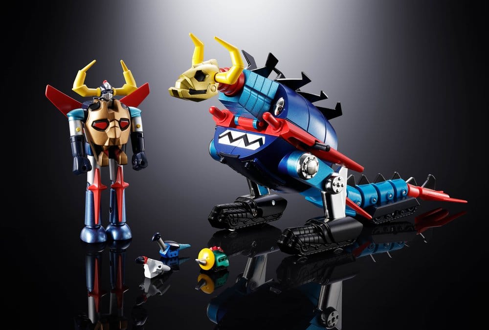Bandai Tamashii Nations Dino Mech Gaiking Daikumaryu & Gaiking Chogokin Actionfigur