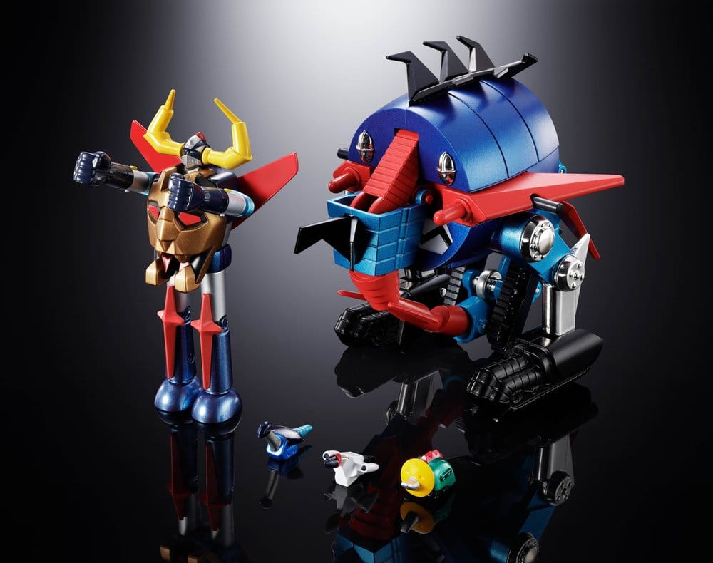 Bandai Tamashii Nations Dino Mech Gaiking Daikumaryu & Gaiking Chogokin Actionfigur
