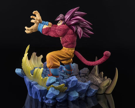 Bandai Tamashii Nations Dragon Ball Daima Son Goku Extra Battle Super Saiyan 4 FiguartsZERO Statue Daima