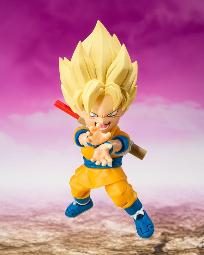 Bandai Tamashii Nations Dragon Ball Daima Super Saiyan Son Goku (mini) S.H.Figuarts Actionfigur