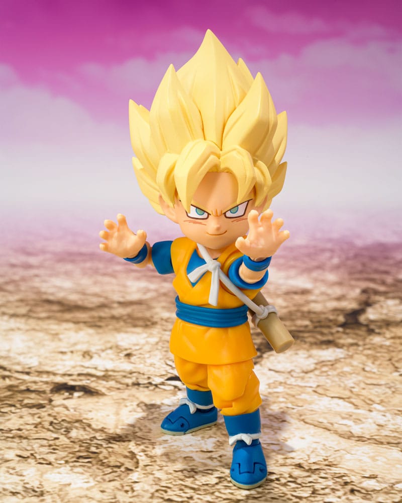 Bandai Tamashii Nations Dragon Ball Daima Super Saiyan Son Goku (mini) S.H.Figuarts Actionfigur