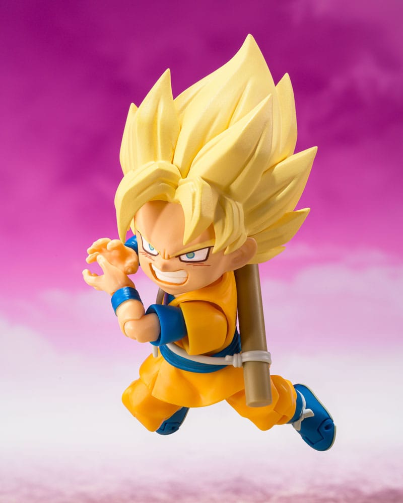 Bandai Tamashii Nations Dragon Ball Daima Super Saiyan Son Goku (mini) S.H.Figuarts Actionfigur