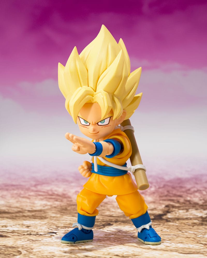 Bandai Tamashii Nations Dragon Ball Daima Super Saiyan Son Goku (mini) S.H.Figuarts Actionfigur