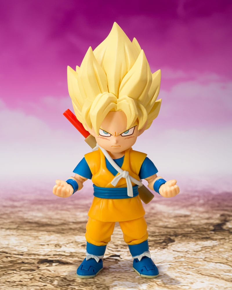 Bandai Tamashii Nations Dragon Ball Daima Super Saiyan Son Goku (mini) S.H.Figuarts Actionfigur