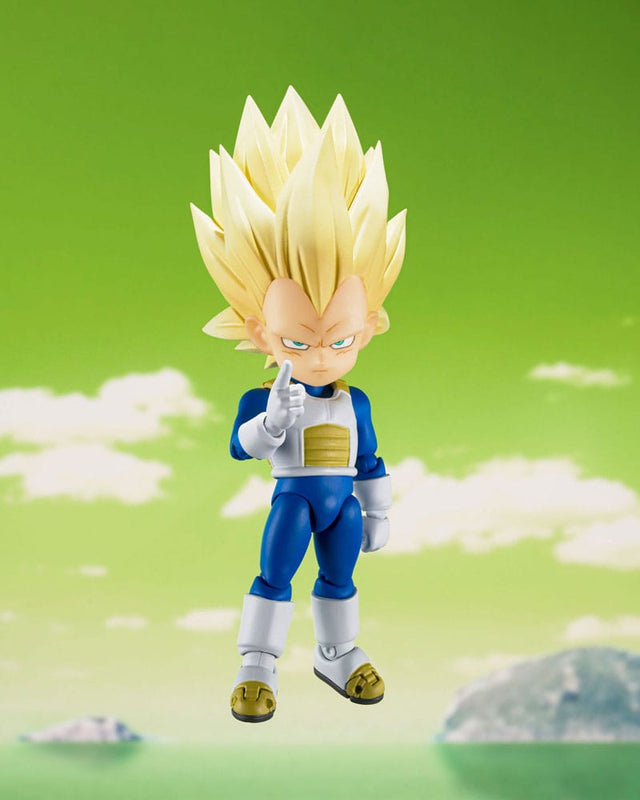 Bandai Tamashii Nations Dragon Ball Daima Vegeta Super Saiyan Level 3 (mini) S.H.Figuarts Actionfigur