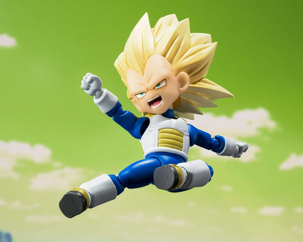 Bandai Tamashii Nations Dragon Ball Daima Vegeta Super Saiyan Level 3 (mini) S.H.Figuarts Actionfigur