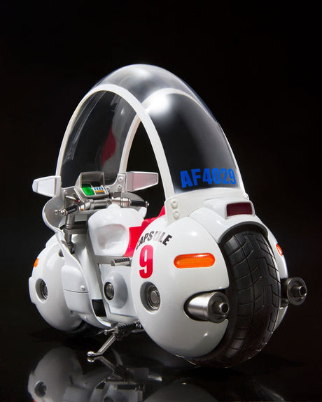 Bandai Tamashii Nations Dragon Ball S.H. Figuarts Bulma’s Motorcycle Hoipoi Capsule No. 9 Fahrzeug mit Figur