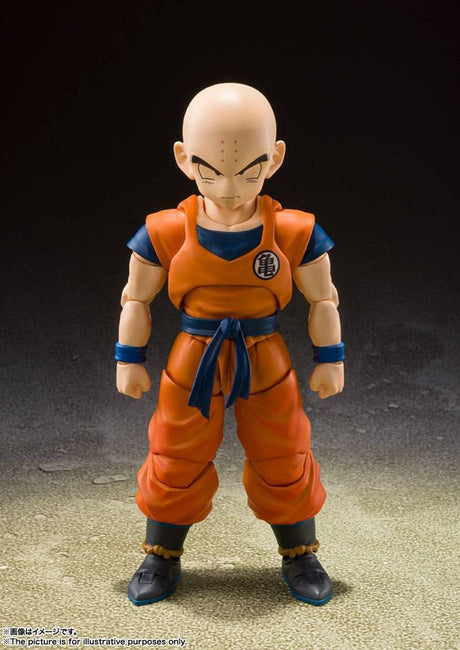 Bandai Tamashii Nations Dragon Ball Z Krillin-Earth’s Strongest Man S.H. Figuarts Actionfigur
