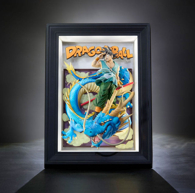 Bandai Tamashii Nations Dragon Ball Z Son Goku & Dragon Tamashii Art 3D Relief-Bild