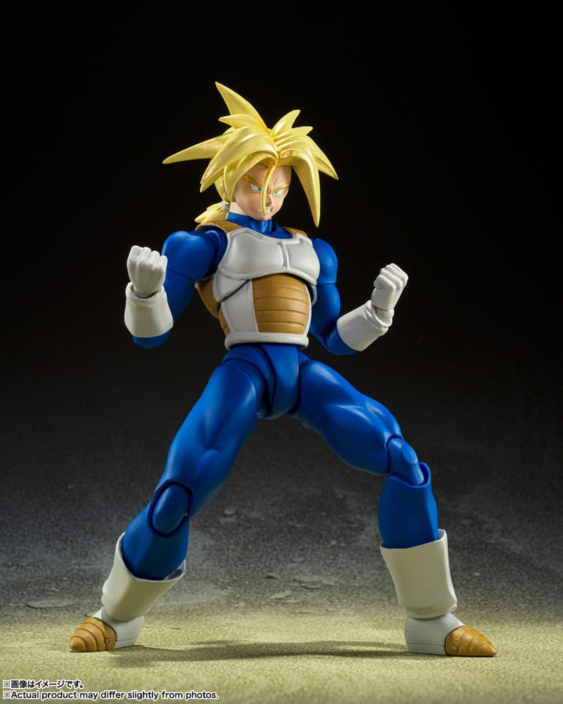 Bandai Tamashii Nations Dragon Ball Z Super Saiyan Trunks Infinite Latent Super Power Ver. S.H. Figuarts Actionfigur